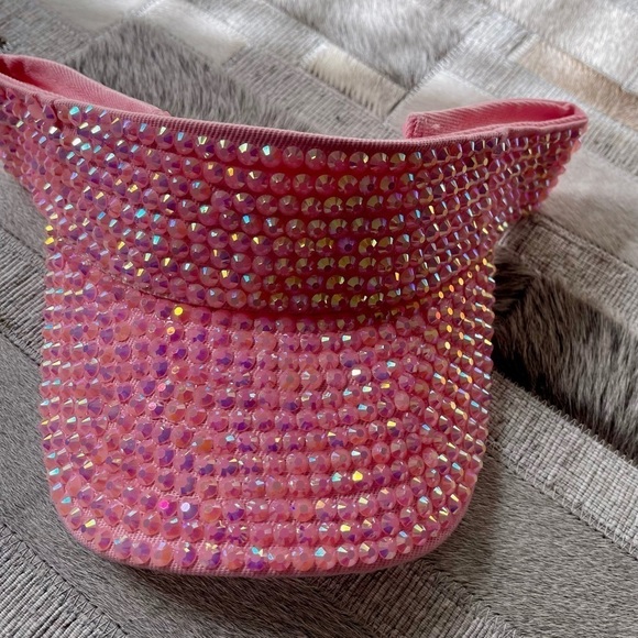 🌞🌞Be the Star on the 🏝️ Beach! Bling Sun Visors - Picture 4 of 6